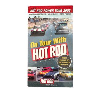 Hot Rod Power Tour 2002 VHS Tape Video Series On Tour With Hot Rod Magazine Cars